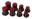 Picture of Prothane 74-79 GM 1-5-8in OD Front Control Arm Bushings - Red