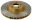 Picture of DBA 93-98 Supra Non-Turbo - 00-05 Lexus IS300 Front Drilled & Slotted 4000 Series Rotor