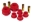 Picture of Prothane 95-04 GM J-Body Front Control Arm Bushings - Red