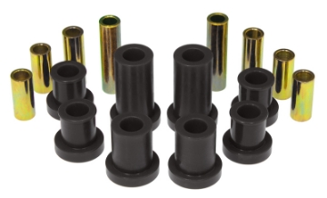 Picture of Prothane 07-14 Chevy Silverado 2-4wd Upper-Lower Front Control Arm Bushings - Black
