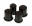 Picture of Prothane GM Front Lower Control Arm Bushings - Black