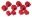 Picture of Prothane 06+ Honda Civic Front-Rear Sway Bar Bushing Kit - Red