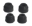 Picture of Prothane 84-00 Honda Civic Ball Joint Boots - Black
