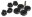 Picture of Prothane 92-95 Honda Civic 3 Mount Kit - Black
