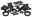 Picture of Prothane 94-97 Honda Accord Total Kit - Black