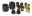 Picture of Prothane 96-00 Honda Civic Front Upper-Lower Control Arm Bushings - Black