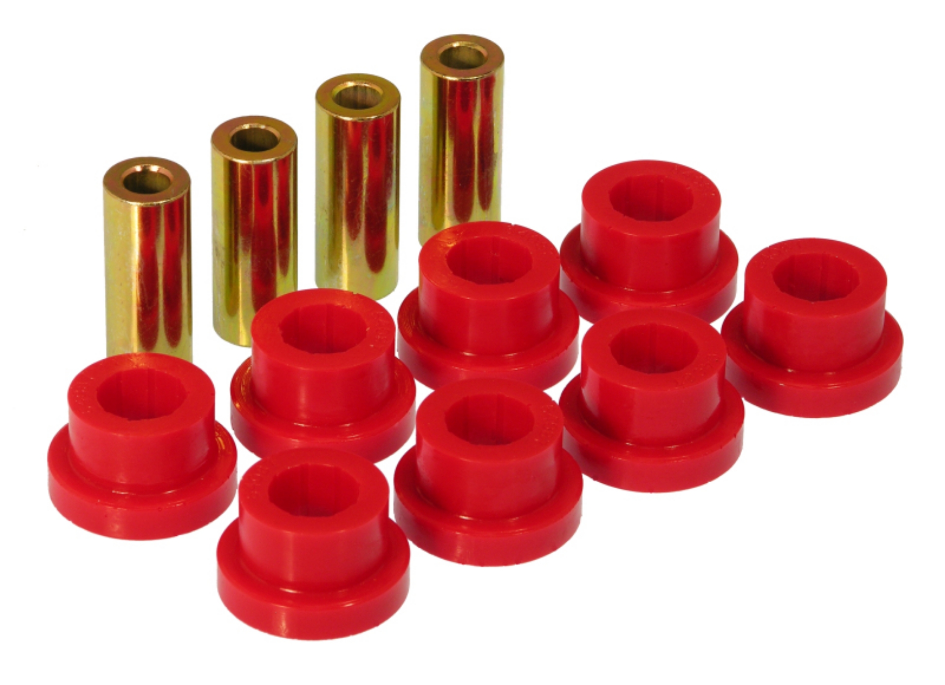 Picture of Prothane 88-95 Honda Civic-CRX Rear Lower Control Arm Bushings - Red