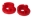 Picture of Prothane 88-91 Honda Civic Right Motor Mount Insert - Red
