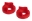 Picture of Prothane 88-91 Honda Civic Rear Motor Mount Insert - Red
