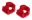 Picture of Prothane 90-97 Honda Accord 4cyl Rear Motor Mount Insert - Red