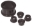 Picture of Prothane 96-00 Honda Civic Rack & Pinion Bushings - Black