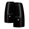 Picture of xTune Chevy Silverado 1500-2500-3500 99-02 Version 3 Tail Lights Black Smoke ALT-ON-CS99V3-LBLED-BSM