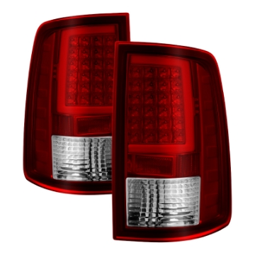 Picture of xTune Dodge Ram 1500 09-16 LED Tail Lights Incandescent Model Only - Red Clear ALT-ON-DR09-LBLED-RC