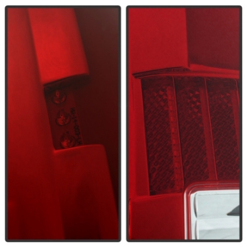 Picture of xTune Dodge Ram 1500 09-16 LED Tail Lights Incandescent Model Only - Red Clear ALT-ON-DR09-LBLED-RC