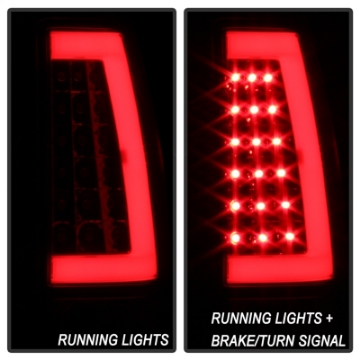 Picture of xTune Chevy Silverado 1500-2500-3500 99-02 - Version 3 Tail Lights Red Clear ALT-ON-CS99V3-LBLED-RC