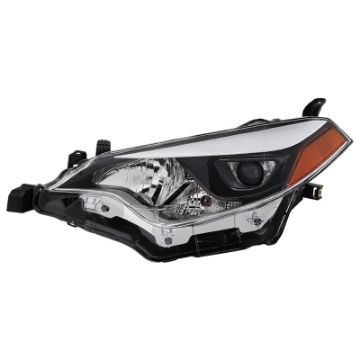 Picture of xTune Toyota Corolla 14-16 Driver Side Headlights - OEM Left - Chrome HD-JH-TCOL14-OE-L