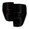Picture of xTune Ford F150 09-14 LED Tail Lights - Black ALT-ON-FF15009-LBLED-BSM