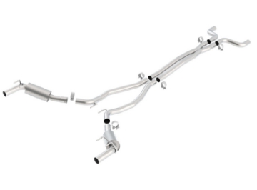 Picture of Borla 2010 Camaro 6-2L V8 S Type Catback Exhaust w-o Tips works w- factory ground affects package ON