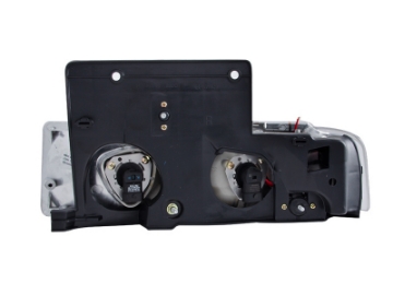 Picture of ANZO 1995-2005 Chevrolet Astro Van Crystal Headlights Chrome 1pc
