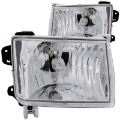 Picture of ANZO 1998-2000 Nissan Frontier Crystal Headlights Chrome