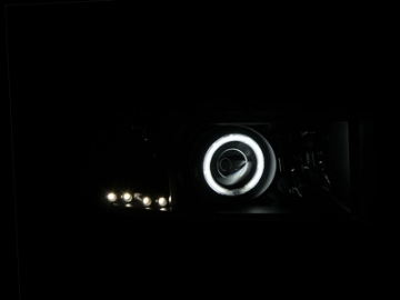 Picture of ANZO 1994-2001 Dodge Ram Projector Headlights w- Halo Black