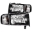 Picture of ANZO 1994-2001 Dodge Ram Crystal Headlights Black
