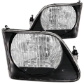 Picture of ANZO 1997-5-2003 Ford F-150 Crystal Headlights Black G2