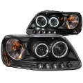 Picture of ANZO 1997-2003 Ford F-150 Projector Headlights w- Halo Black CCFL