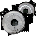 Picture of ANZO 2007-2013 Toyota Fj Cruiser Projector Headlights w- Halo Chrome