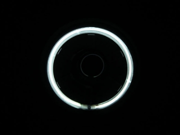 Picture of ANZO 2007-2013 Toyota Fj Cruiser Projector Headlights w- Halo Black