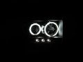Picture of ANZO 2005-2007 Ford Excursion Projector Headlights w- Halo Black w- LED Strip CCFL 1pc