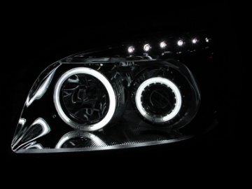 Picture of ANZO 2006-2008 Toyota Rav4 Projector Headlights w- Halo Black