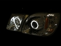 Picture of ANZO 1998-2007 Lexus Lx470 Projector Headlights w- Halo Black CCFL