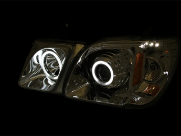 Picture of ANZO 1998-2007 Lexus Lx470 Projector Headlights w- Halo Black CCFL