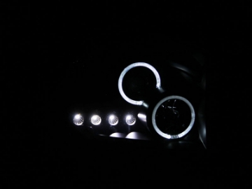 Picture of ANZO 2006-2008 Dodge Ram 1500 Projector Headlights w- Halo Chrome