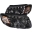 Picture of ANZO 2007-2007 Hyundai Santa Fe Projector Headlights w- LED Black