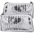 Picture of ANZO 1992-1996 Ford F-150 Crystal Headlights Chrome