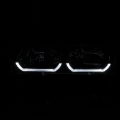 Picture of ANZO 1988-1998 Chevrolet C1500 Crystal Headlights Chrome w- Low - Brow