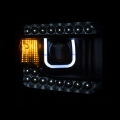 Picture of ANZO 2014-2015 Gmc Sierra Projector Headlights w- U-Bar Chrome