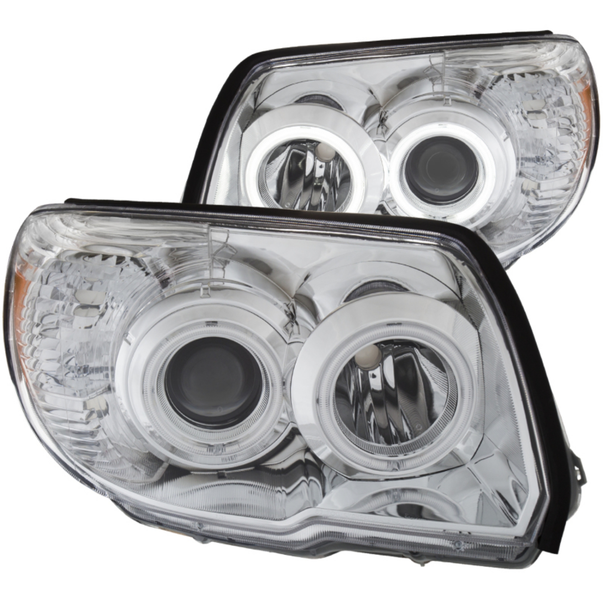 Picture of ANZO 2006-2009 Toyota 4Runner Projector Headlights w- Halo Chrome