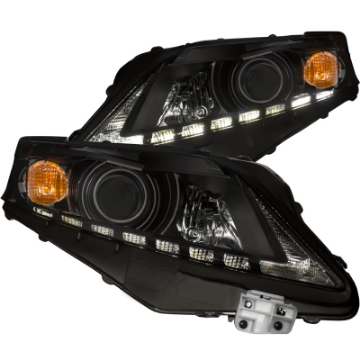 Picture of ANZO 2010-2012 Lexus Rx350 Projector Headlights w- U-Bar Black