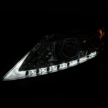 Picture of ANZO 2010-2012 Lexus Rx350 Projector Headlights w- U-Bar Chrome