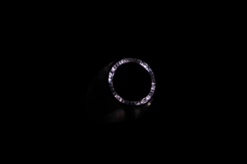 Picture of ANZO 2004-2005 Honda Civic Projector Headlights w- Halo Black