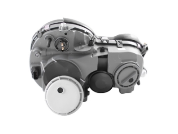 Picture of ANZO 1999-2002 Mercedes Benz E Class W210 Projector Headlights Chrome
