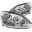 Picture of ANZO 2000-2005 Mercedes Benz S Class W220 Projector Headlights Chrome