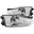 Picture of ANZO 1997-2002 Mitsubishi Mirage Crystal Headlights Chrome