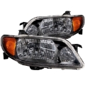 Picture of ANZO 2001-2003 Mazda Protege Crystal Headlights Black