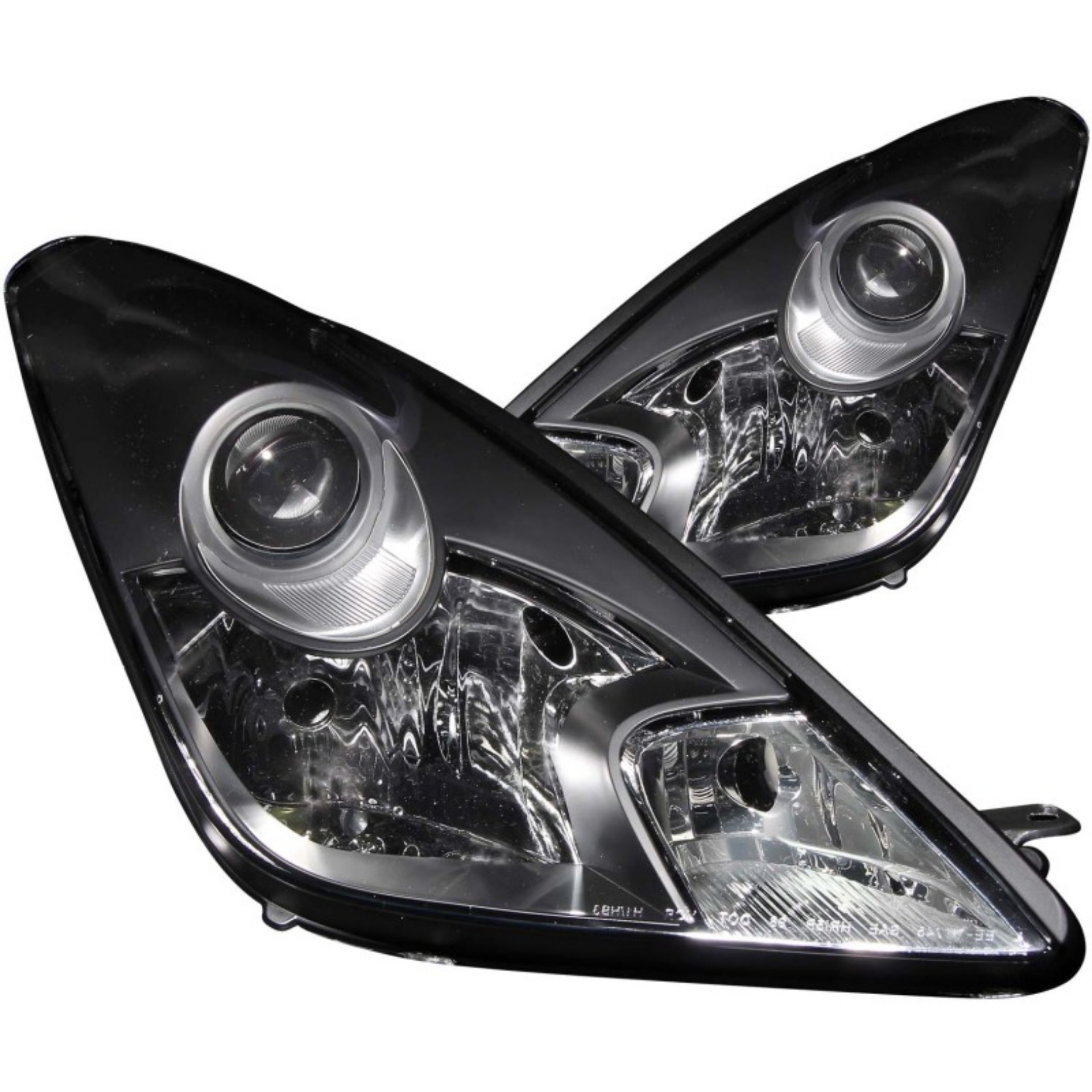 Picture of ANZO 2000-2005 Toyota Celica Crystal Headlights Black