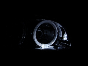Picture of ANZO 2000-2001 Toyota Camry Crystal Headlights w- Halo Black