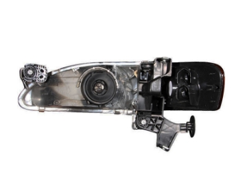 Picture of ANZO 1998-2000 Toyota Corolla Crystal Headlights Black